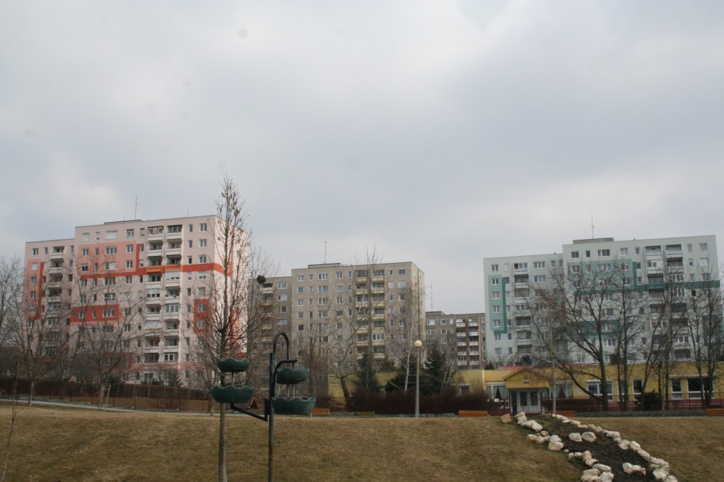 A budaörsi lakótelep épületei