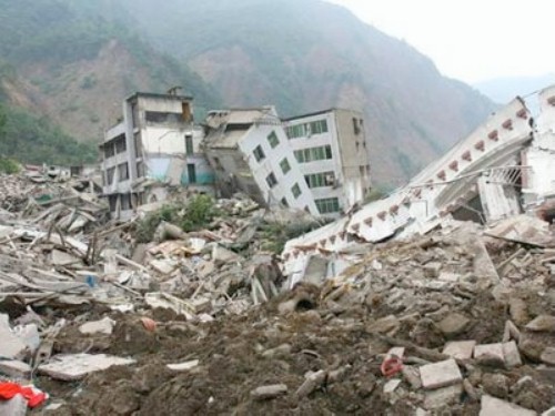 földrengés, Kína