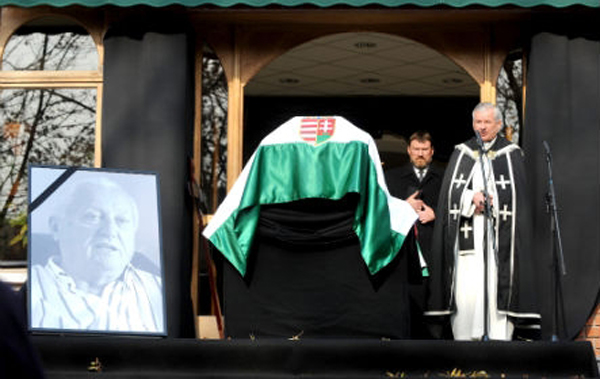 Albert Flórián temetése