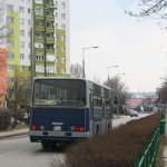 A BKV Budaörsön közlekedő autóbusza (240E)